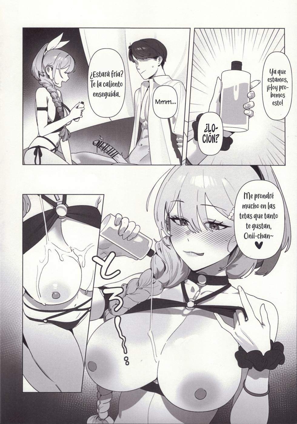 (C106) [Oasis (TABBTO)] Golden Week (Goddess of Victory: Nikke) [Spanish] [Mapache Fansub] - Page 5
