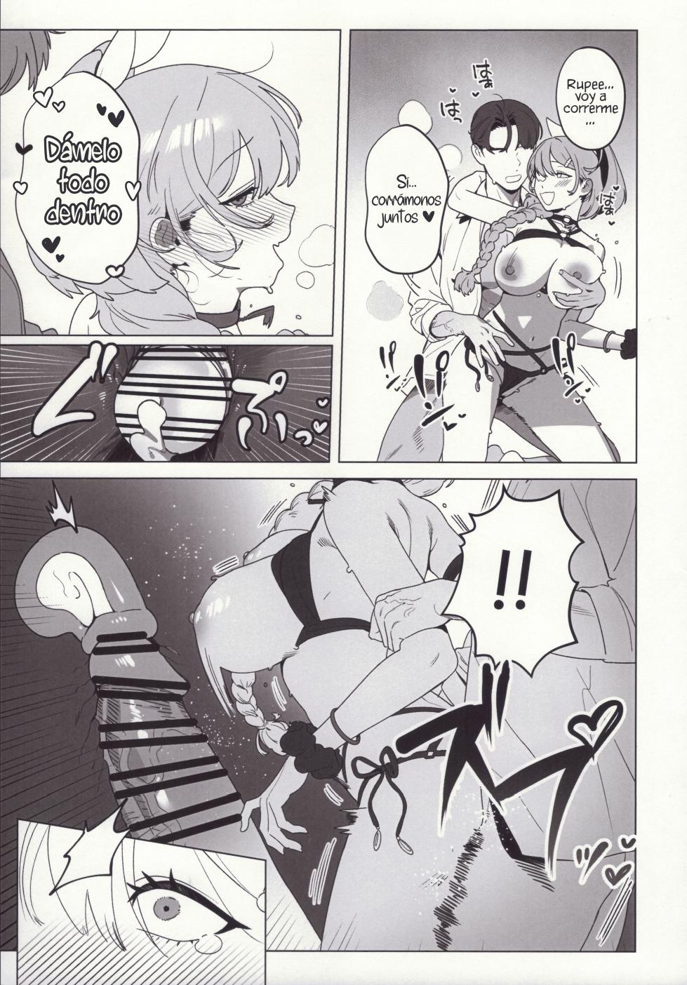(C106) [Oasis (TABBTO)] Golden Week (Goddess of Victory: Nikke) [Spanish] [Mapache Fansub] - Page 16