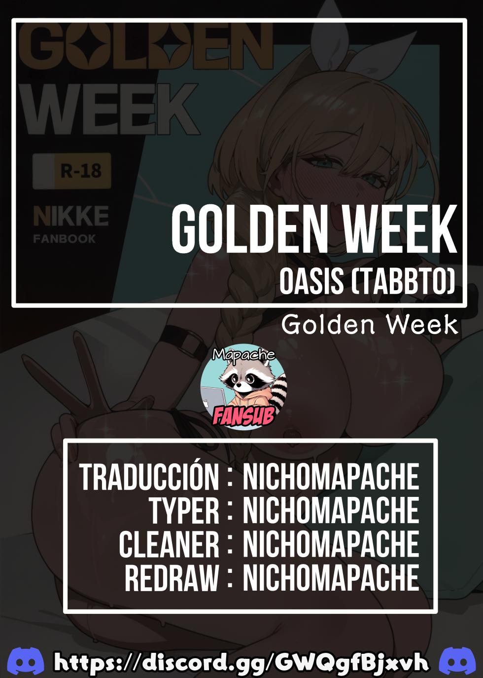 (C106) [Oasis (TABBTO)] Golden Week (Goddess of Victory: Nikke) [Spanish] [Mapache Fansub] - Page 25