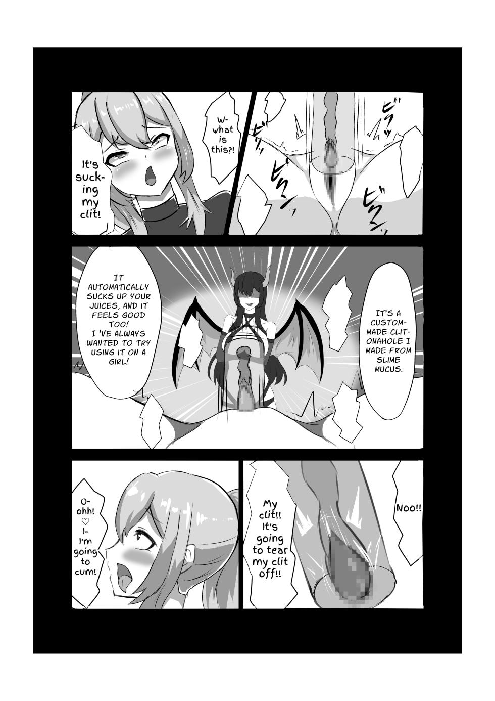 [Hard☆Maniax] Futanari Onna Kishi, Zako Chinpo Naburare Renzoku Shasei de Buzama ni Inma Ochi suru | Futanari Knightess Has Her Weakling Dick Tormented and Brought To Climax Over and Over Again, She Abysmally Falls To The Dark Side [English] [GGY Translations] - Page 23