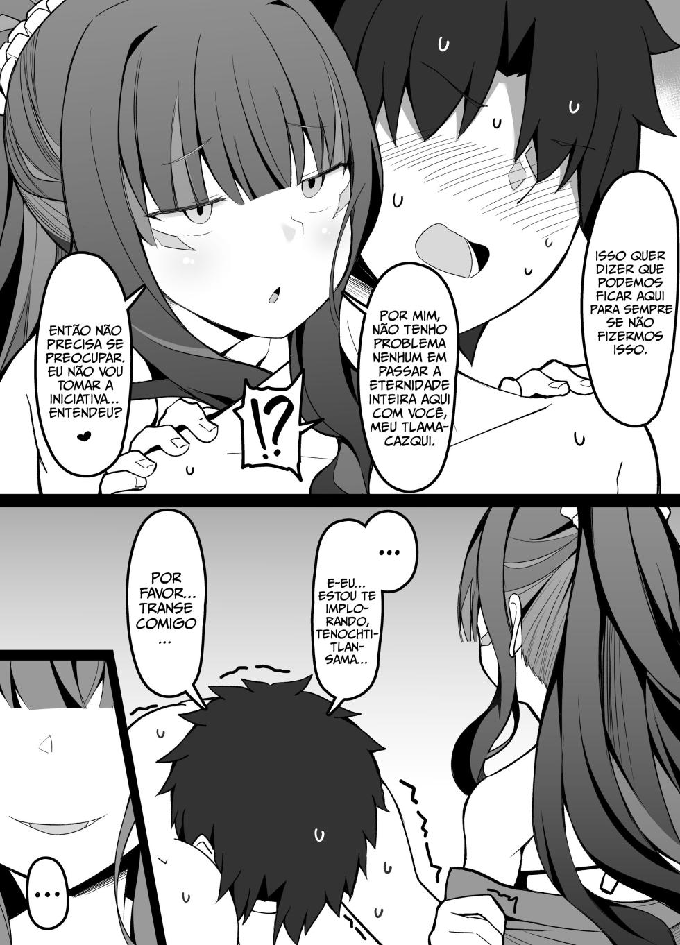 [Corundum] Ritsuka e Tlaloc estão presos em um quarto do qual não podem sair a menos que façam sexo (Fate/grand order) [Portuguese-BR] - Page 2