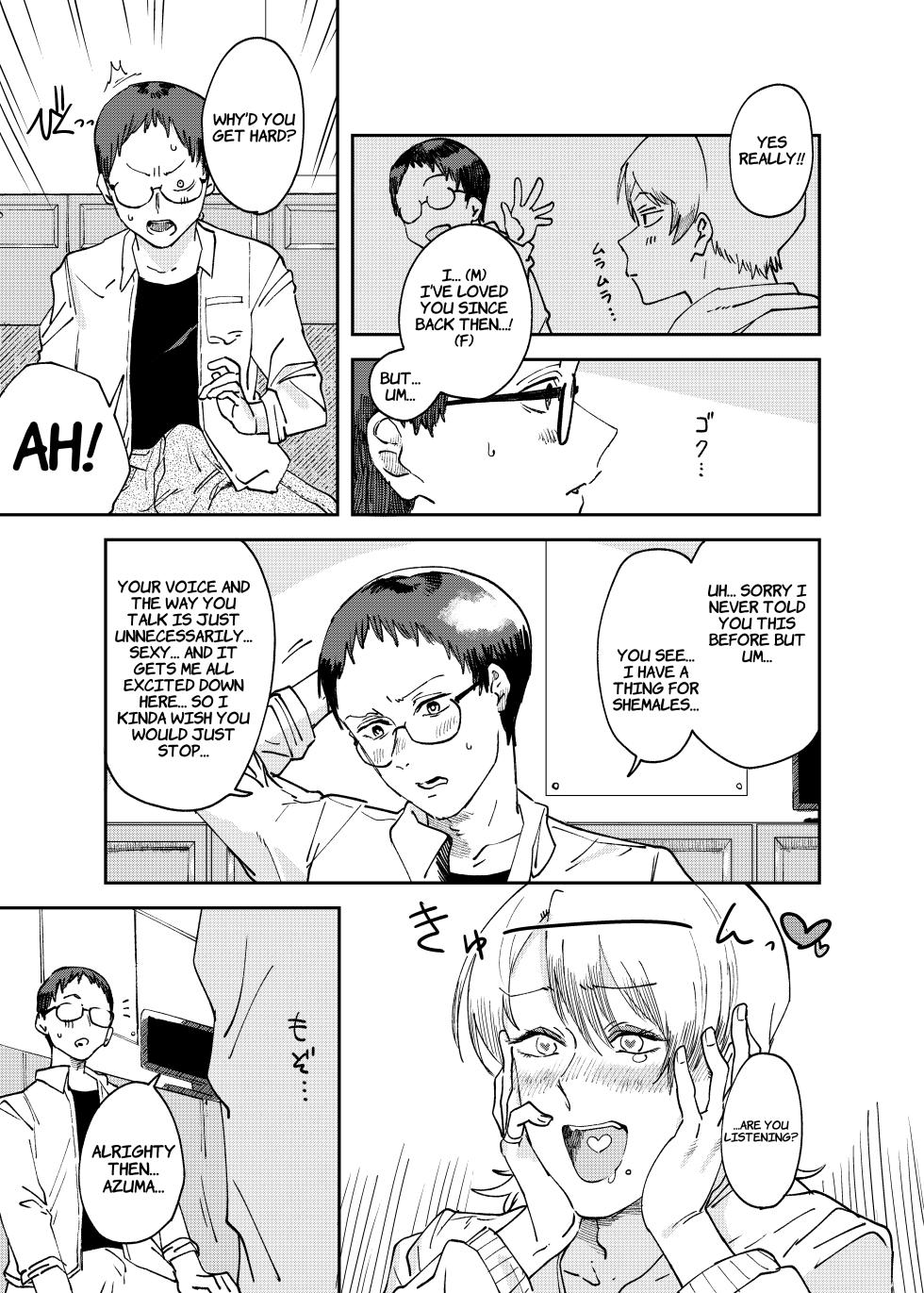 [Hakai Daiteikoku (Iayaginuza Kanbou Choukan Mea)] Suck It, Pretty Please! (Shemale & Mesu Danshi Goudoushi C's HAVEN 3 Ball) [English] [wdir] [Digital] - Page 3