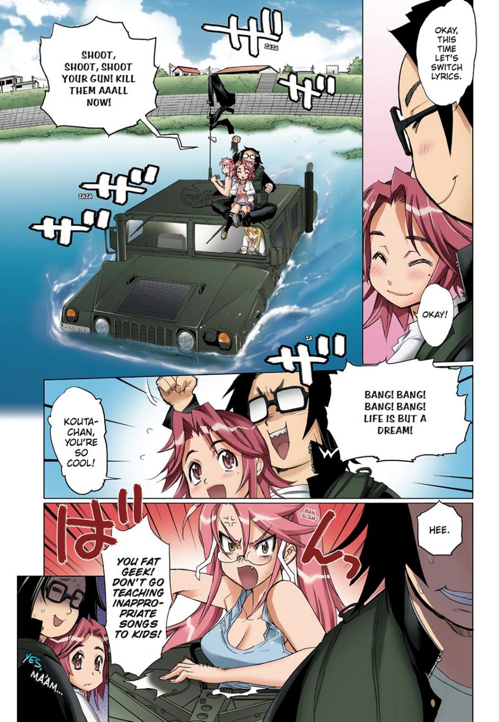 [Satou Daisuke Satou Shouji] Highschool of the Dead - Full Color Edition 3 - Page 19
