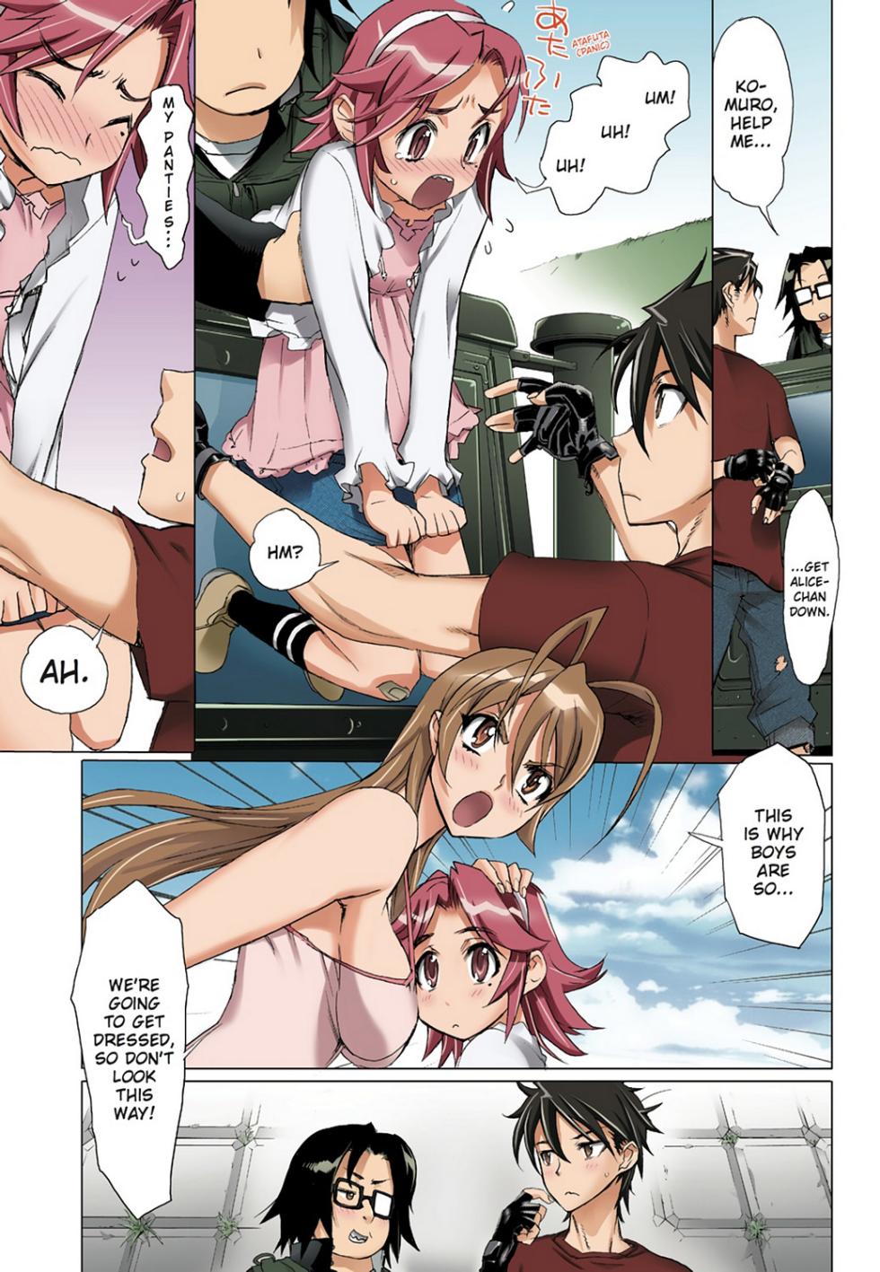 [Satou Daisuke Satou Shouji] Highschool of the Dead - Full Color Edition 3 - Page 23