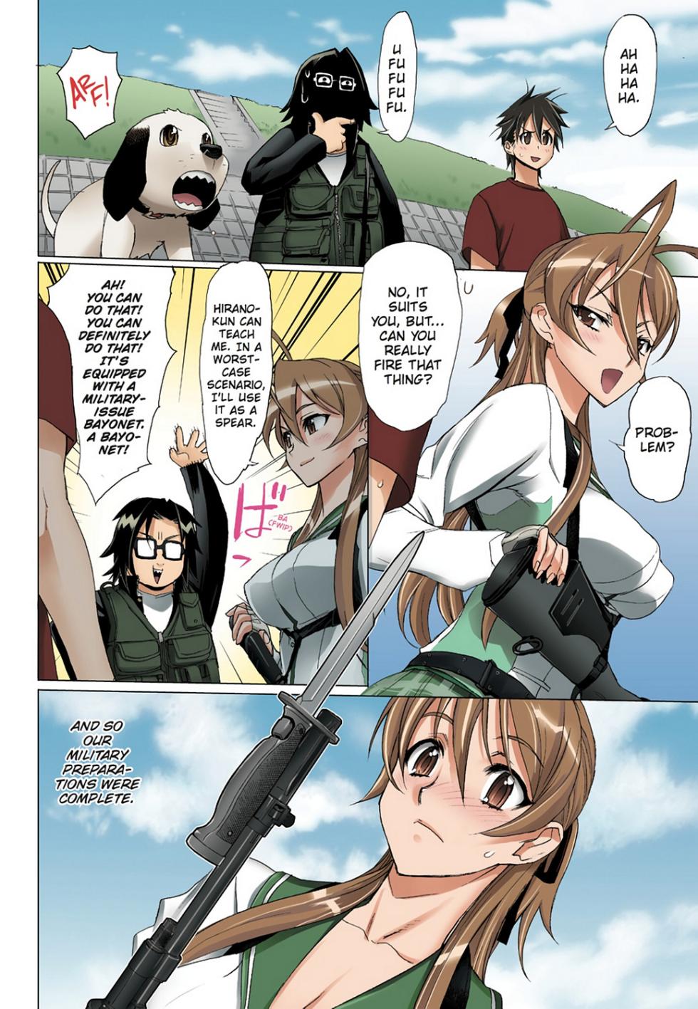 [Satou Daisuke Satou Shouji] Highschool of the Dead - Full Color Edition 3 - Page 28