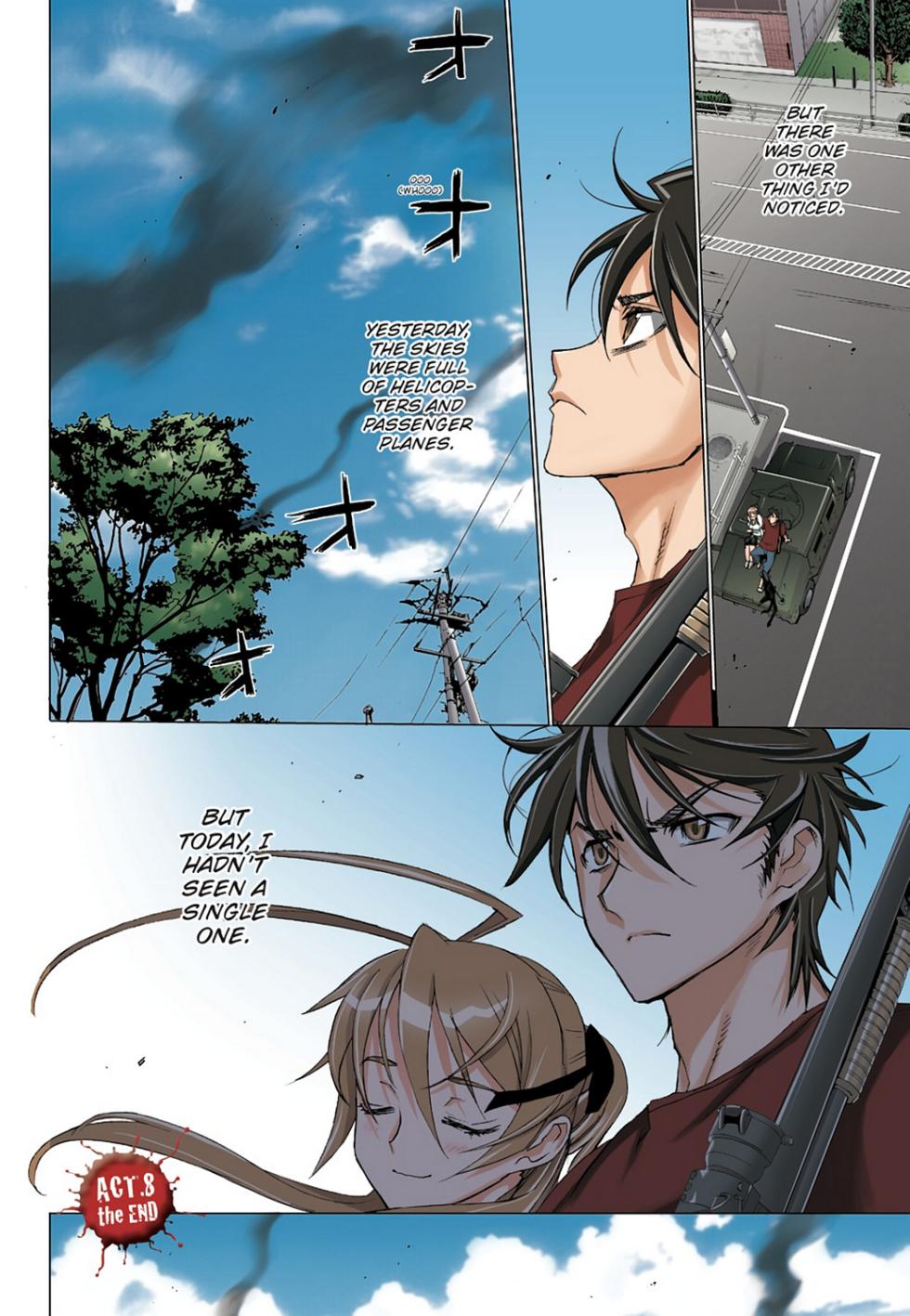 [Satou Daisuke Satou Shouji] Highschool of the Dead - Full Color Edition 3 - Page 34