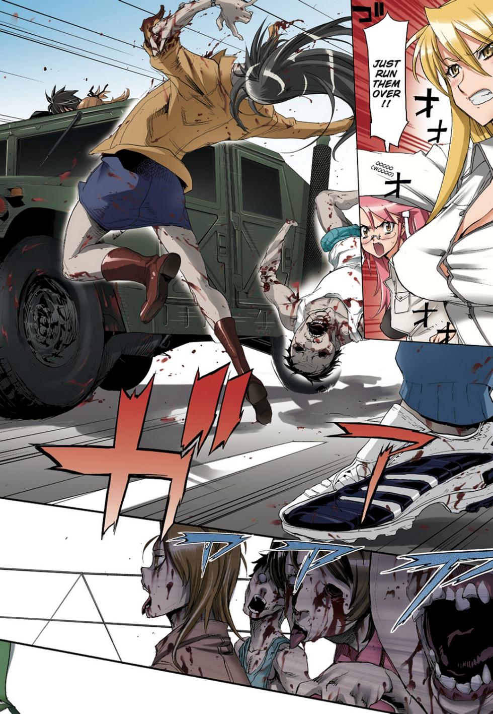 [Satou Daisuke Satou Shouji] Highschool of the Dead - Full Color Edition 3 - Page 36