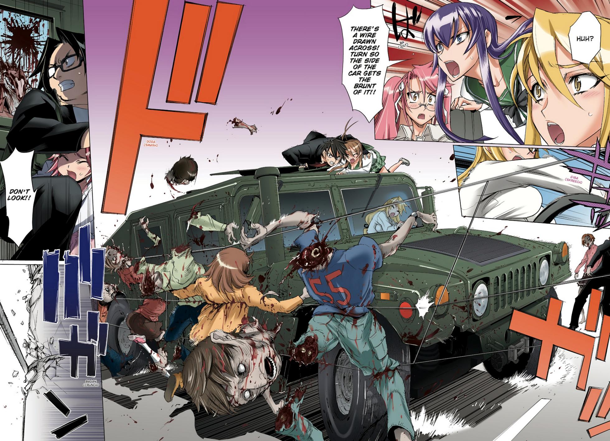 [Satou Daisuke Satou Shouji] Highschool of the Dead - Full Color Edition 3 - Page 40