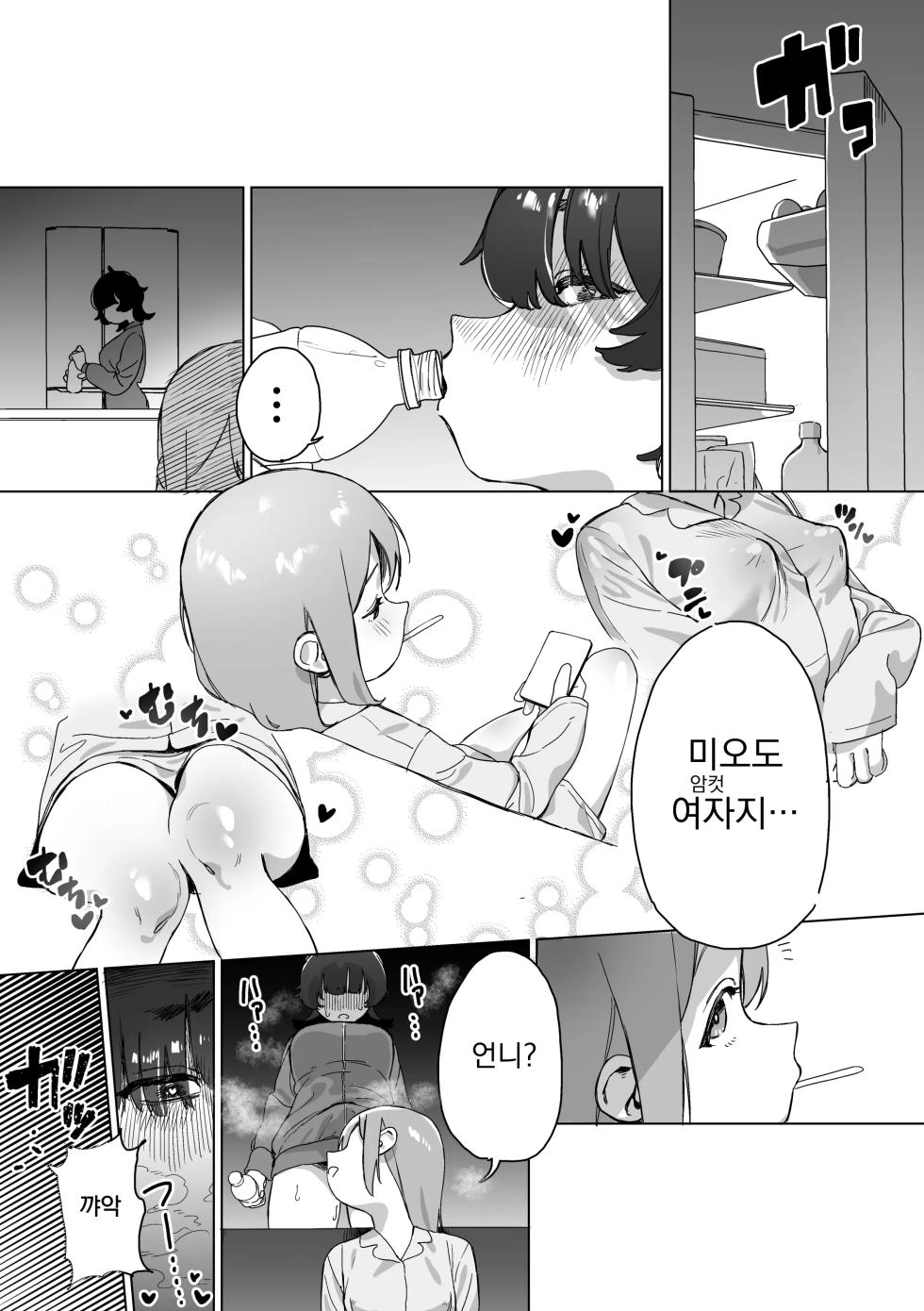 [Ekogi] Hikikomori no Ane ni Chinchin ga Haetara | 히키코모리 언니에게 꼬추가 생긴다면  [Korean] [도레솔] [Digital] - Page 22