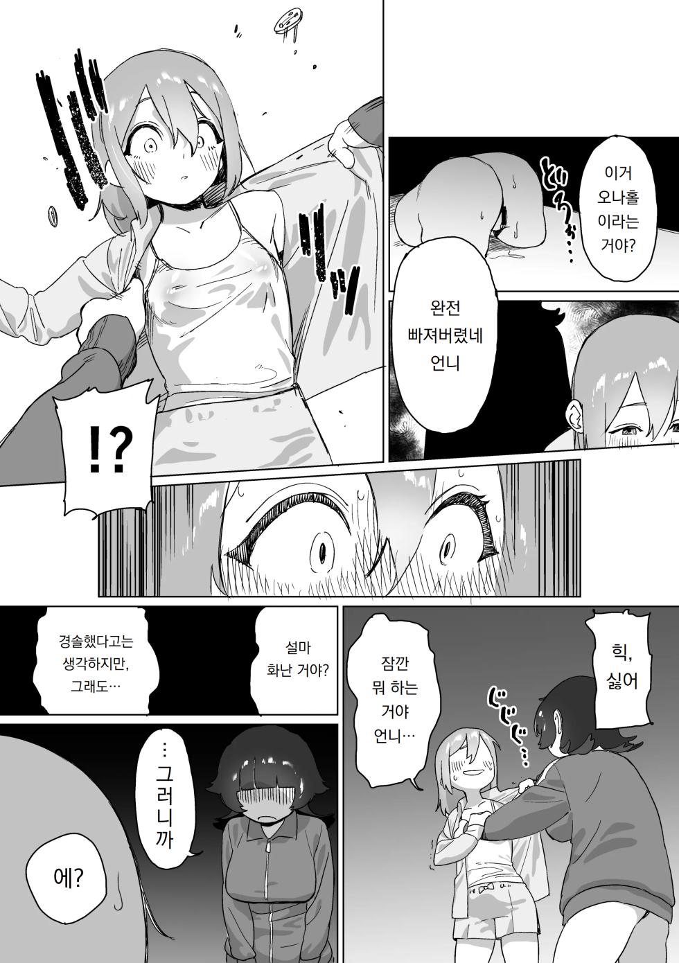 [Ekogi] Hikikomori no Ane ni Chinchin ga Haetara | 히키코모리 언니에게 꼬추가 생긴다면  [Korean] [도레솔] [Digital] - Page 24