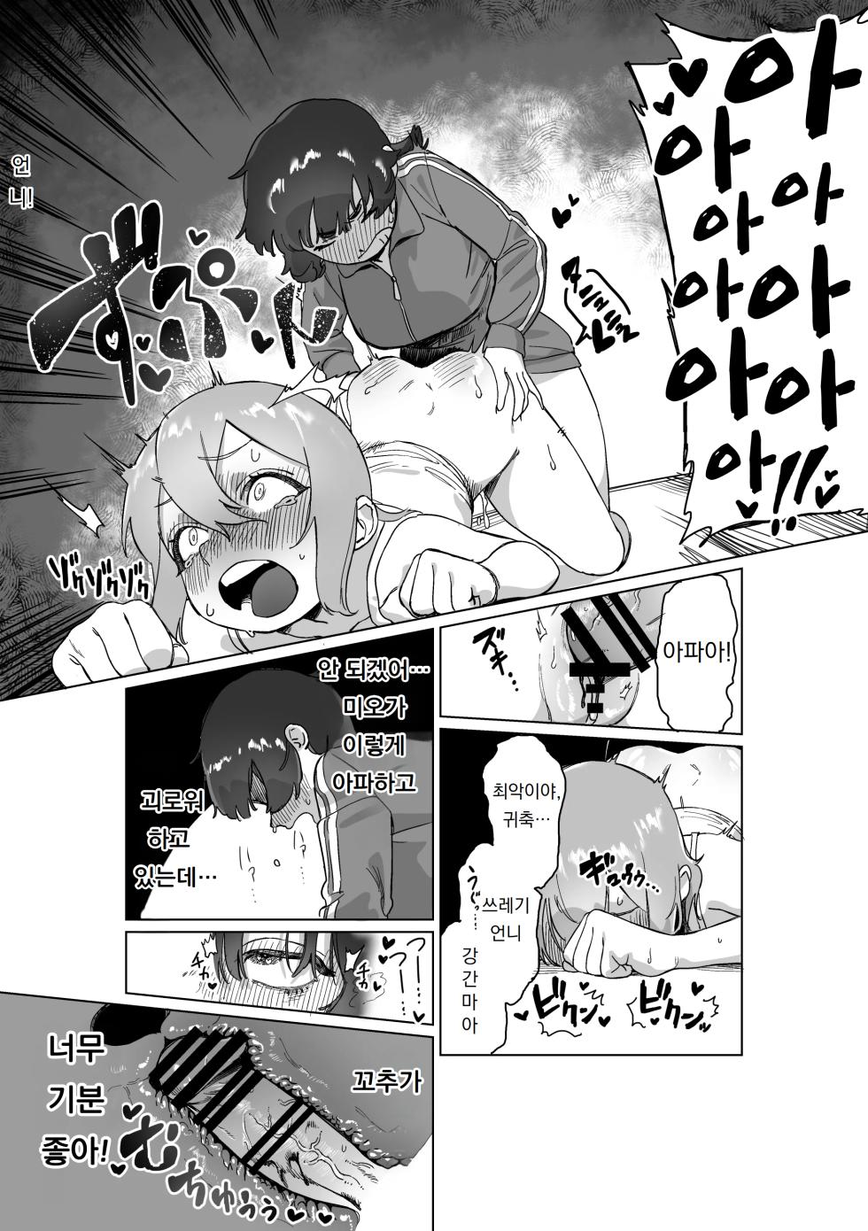 [Ekogi] Hikikomori no Ane ni Chinchin ga Haetara | 히키코모리 언니에게 꼬추가 생긴다면  [Korean] [도레솔] [Digital] - Page 30