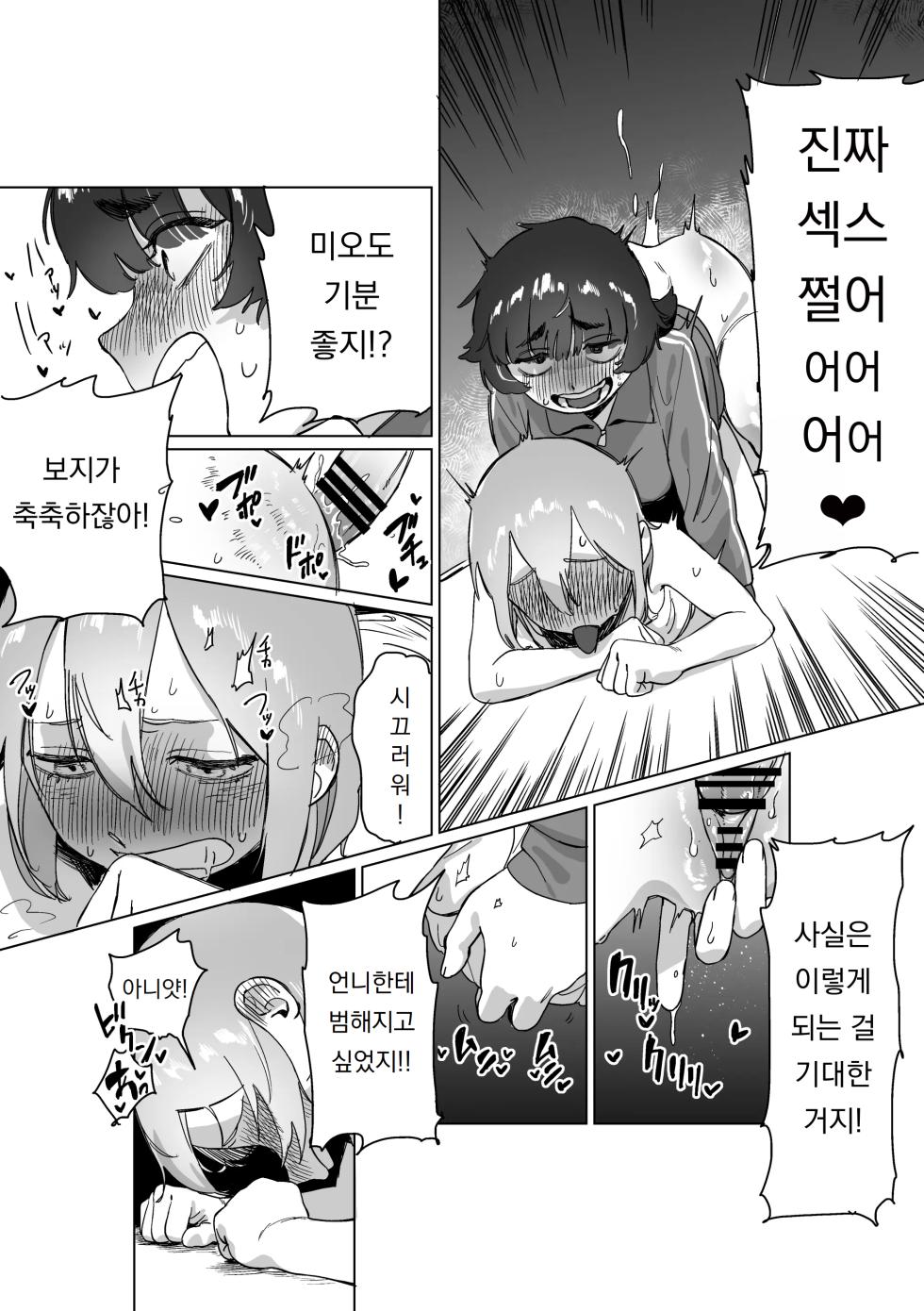 [Ekogi] Hikikomori no Ane ni Chinchin ga Haetara | 히키코모리 언니에게 꼬추가 생긴다면  [Korean] [도레솔] [Digital] - Page 32