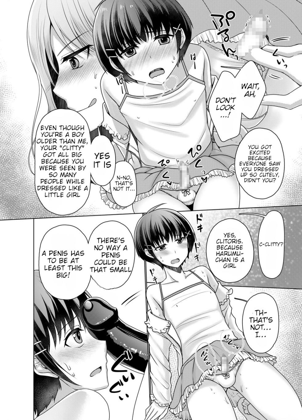 [Chijoku An (Chieko)] Joji Fuku Model Harumu-kun | Cross-dressing model Harumu-kun - Page 14