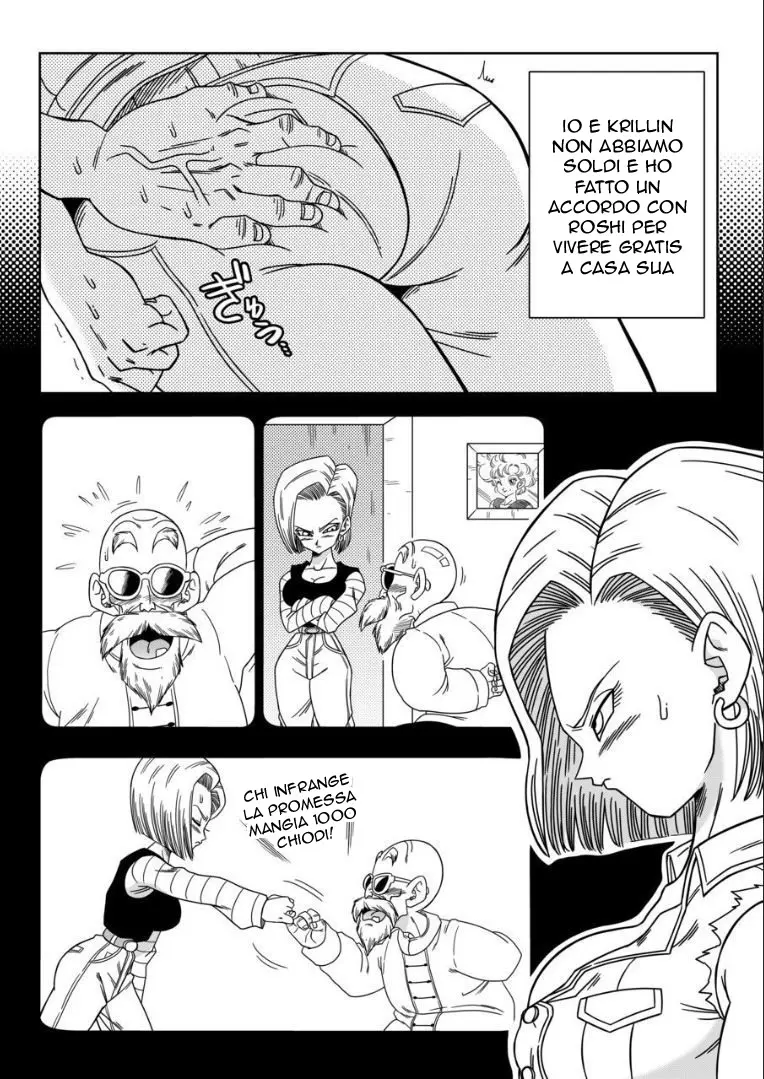 [Yamamoto] 18-gou vs Kame Sennin | Il Patto tra C-18 e Il Maestro Muten (Dragon Ball Z) [Italian] - Page 3