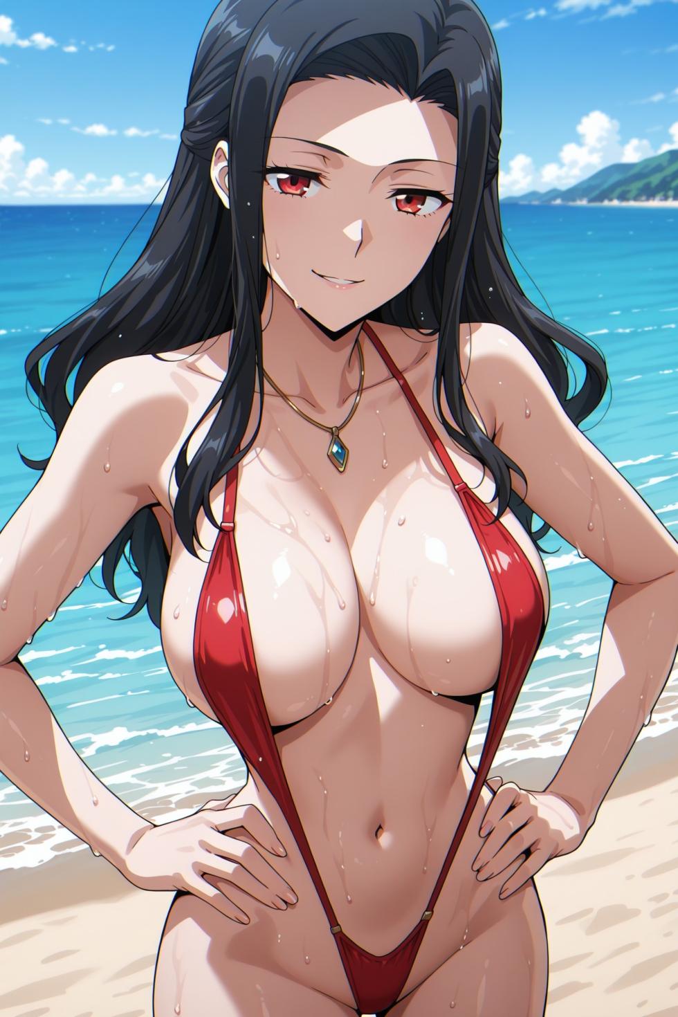 [Silvia_AI] Saegusa Mayumi [AI Generated] - Page 8