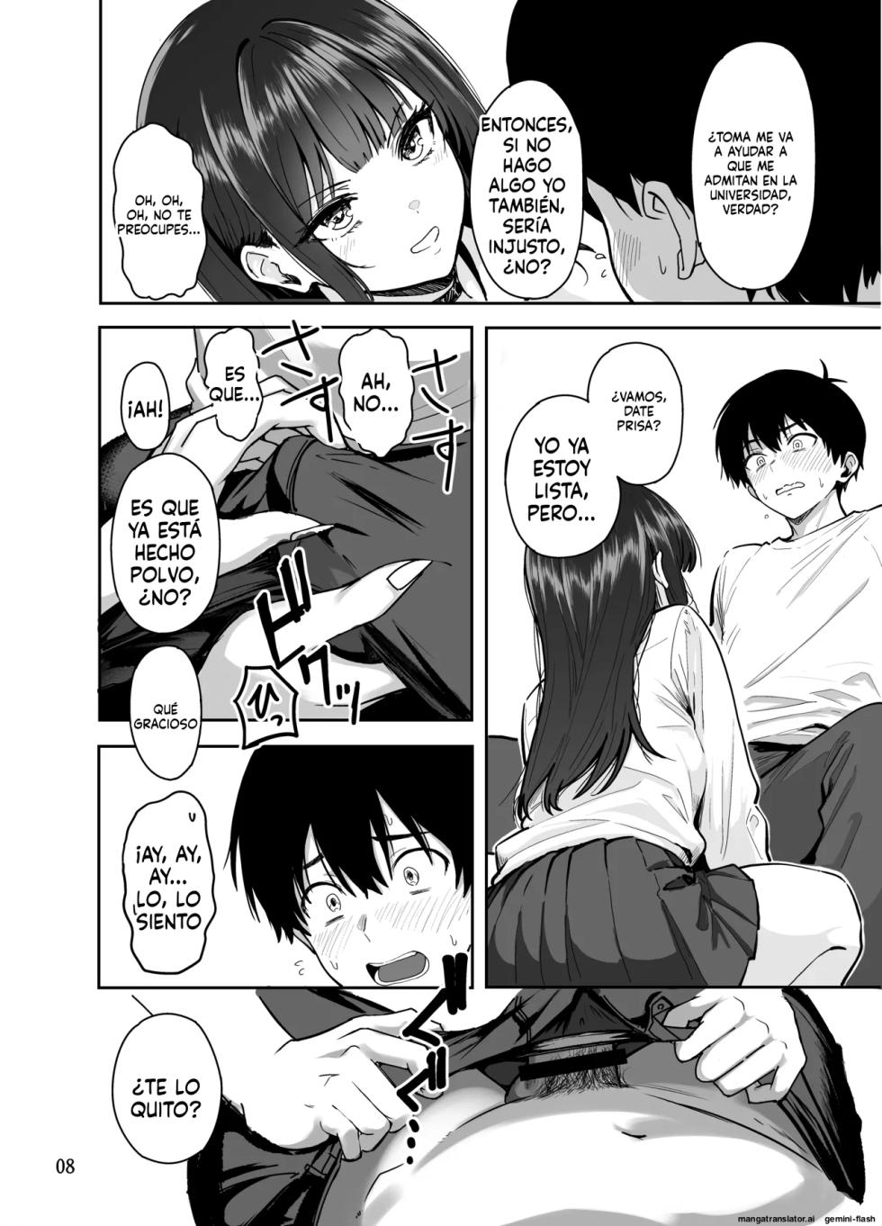 [Sakamoto Shouten (Nishizawa Mizuki)] Gal to Meccha Namahame Nakadashi Ecchi Suru Hanashi #2 [Spanish] [MTL] [Digital] - Page 9