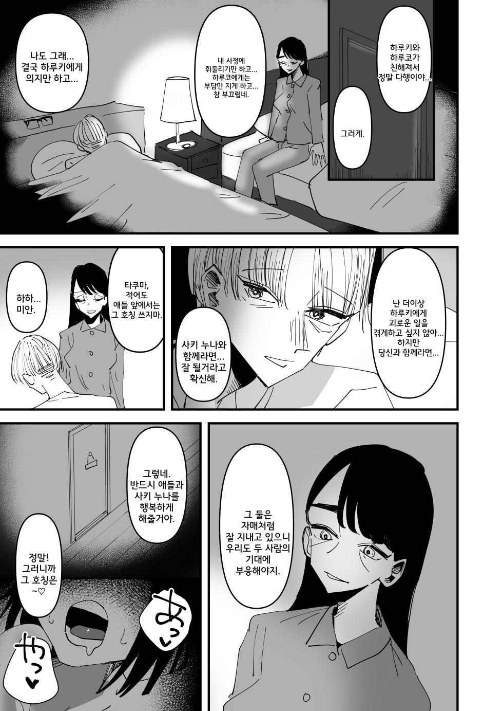 [Aweida] Haha ga Saikon Shite Imouto ga Dekita kedo Iroiro Atte Koibito ni Natta Hanashi | 엄마가 재혼해서 여동생이 생겼는데 여러가지로 연인이 된 이야기 [Korean] - Page 30