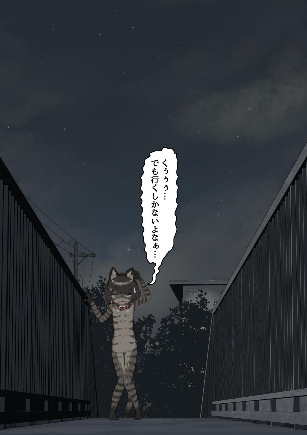 A story about being made to wander around town at night in the nude, covered only in cat-themed body paint [REMAKE] - Page 32