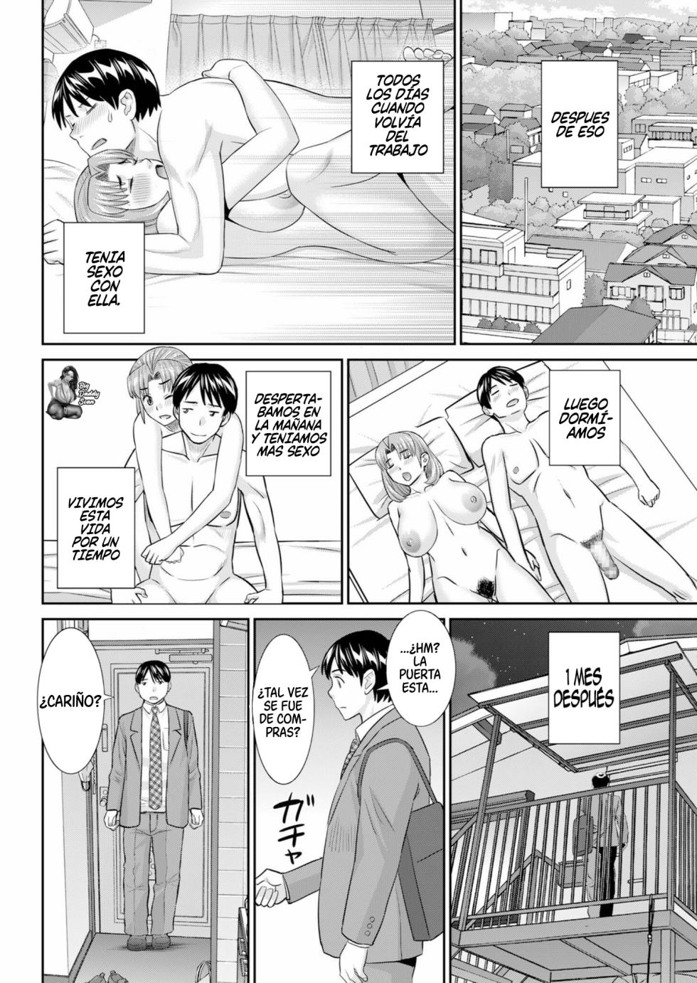 [Kawamori Mizaki] Okusan ga kita｜La Esposa Ha Llegado [Spanish] [BigDaddy Scan] - Page 18