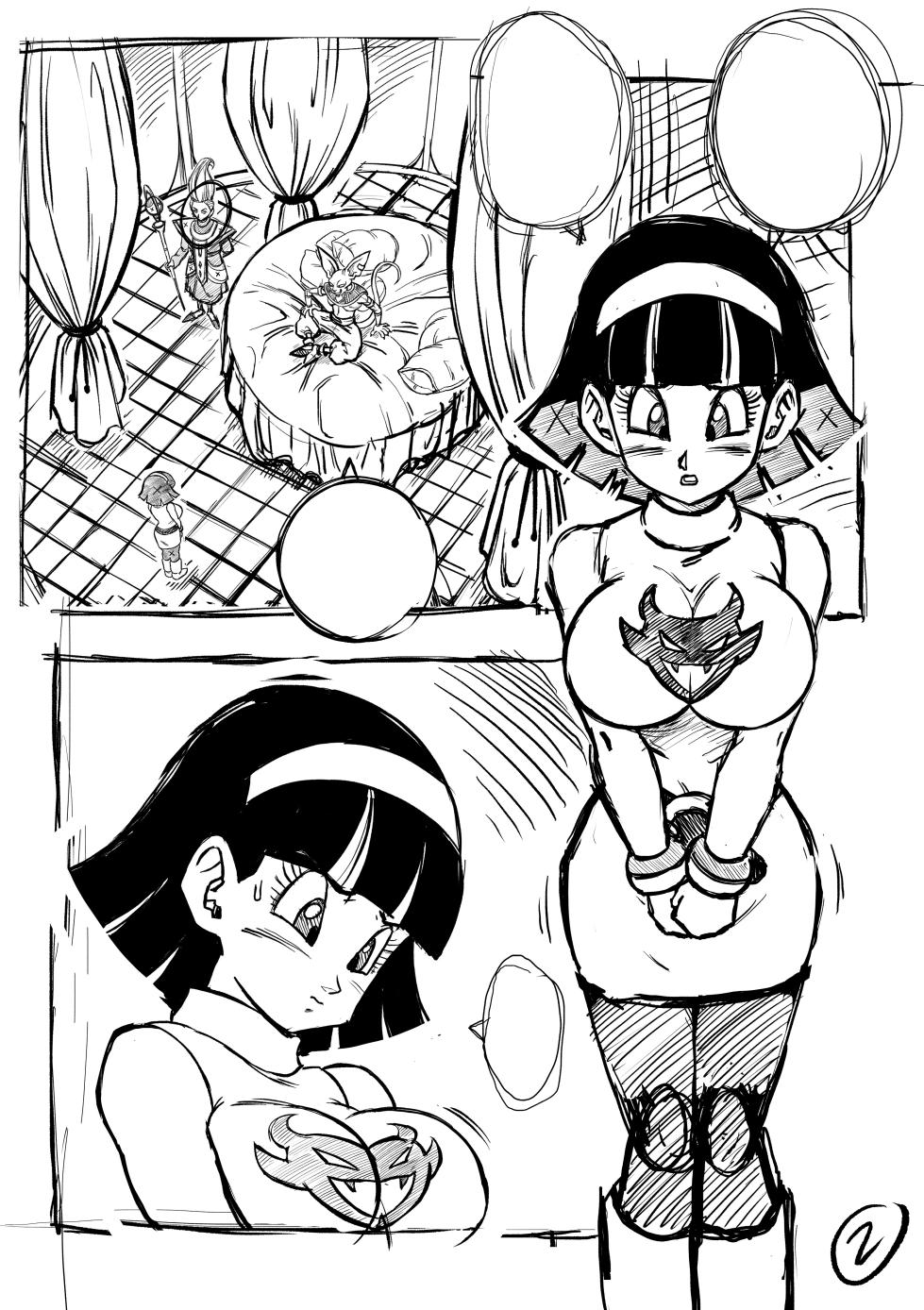 [Yamamoto Doujin (Yamamoto)] VIDEL X BEERUS ARTWORK PROCESS - Page 9