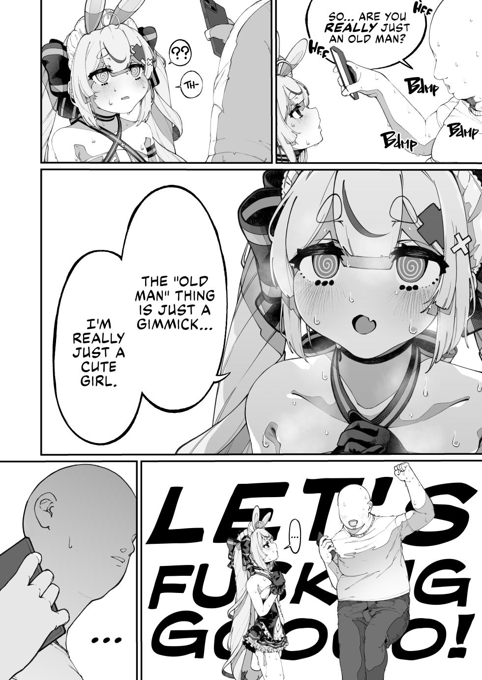 [DisCommunication] Mannen Hatsujou Usagi Oji-san, Saimin ni Kakatte Shimau. | Insatiably Horny Bunny Oji-san Falls Victim To Hypnosis (Tomari Mari) [English] [Fap It Scans, Suizokukan] [Decensored] - Page 6