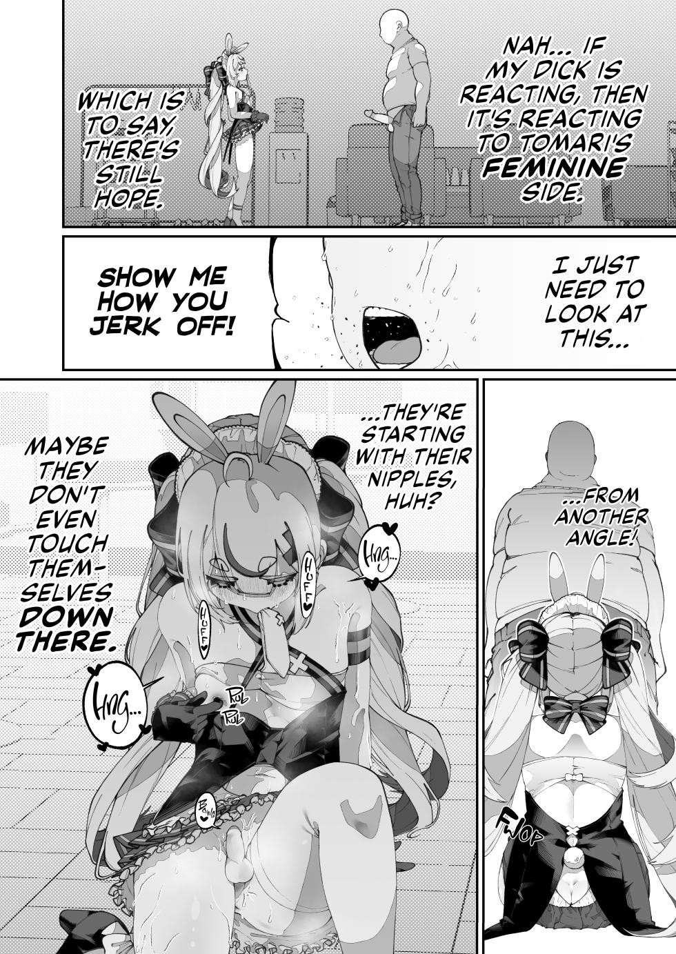 [DisCommunication] Mannen Hatsujou Usagi Oji-san, Saimin ni Kakatte Shimau. | Insatiably Horny Bunny Oji-san Falls Victim To Hypnosis (Tomari Mari) [English] [Fap It Scans, Suizokukan] [Decensored] - Page 10