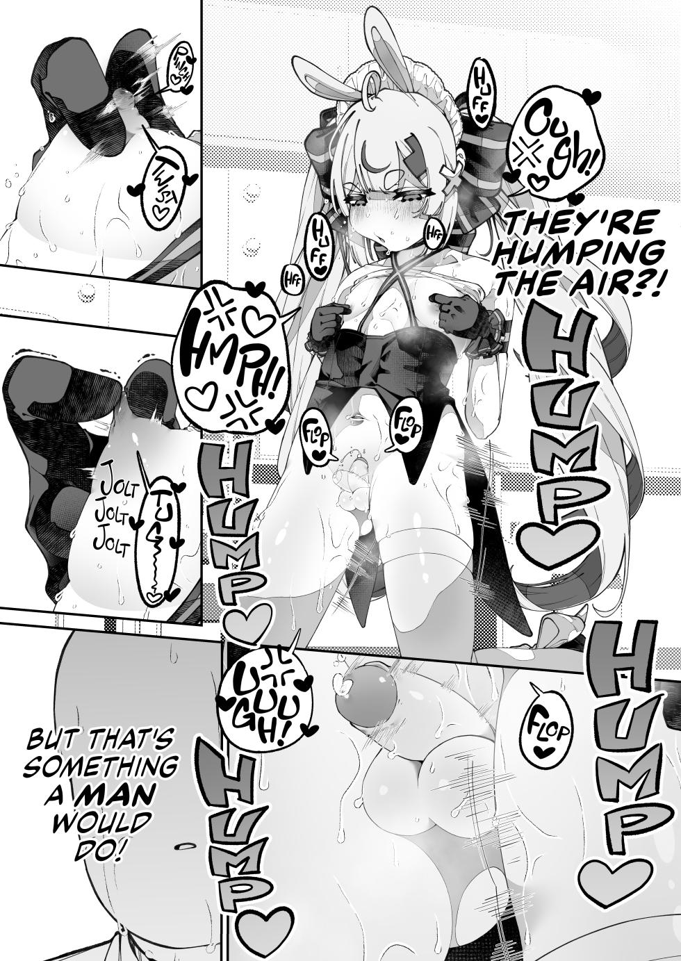 [DisCommunication] Mannen Hatsujou Usagi Oji-san, Saimin ni Kakatte Shimau. | Insatiably Horny Bunny Oji-san Falls Victim To Hypnosis (Tomari Mari) [English] [Fap It Scans, Suizokukan] [Decensored] - Page 12