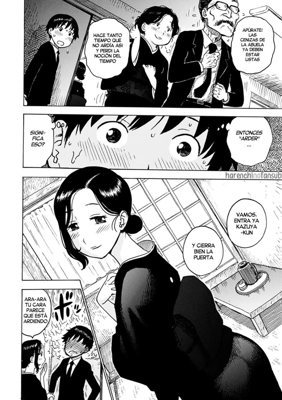 [Karma Tatsurou] Tomo ni Moyureba | Ardamos Juntos [Spanish] [Decensored] [Harenchi no Fansub] [Digital] - Page 8