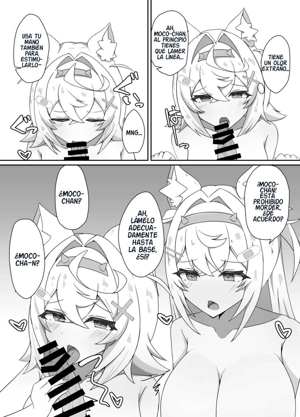 [Daiba Chaya] I'M NOT A BACKSEATER. I'M THE SUPERVISOR!｜¡NO SOY UN COPILOTO METICHE, SOY EL SUPERVISOR! (Fuwawa Abyssgard, Mococo Abyssgard) [Spanish] [HOLOES] [Digital] - Page 9