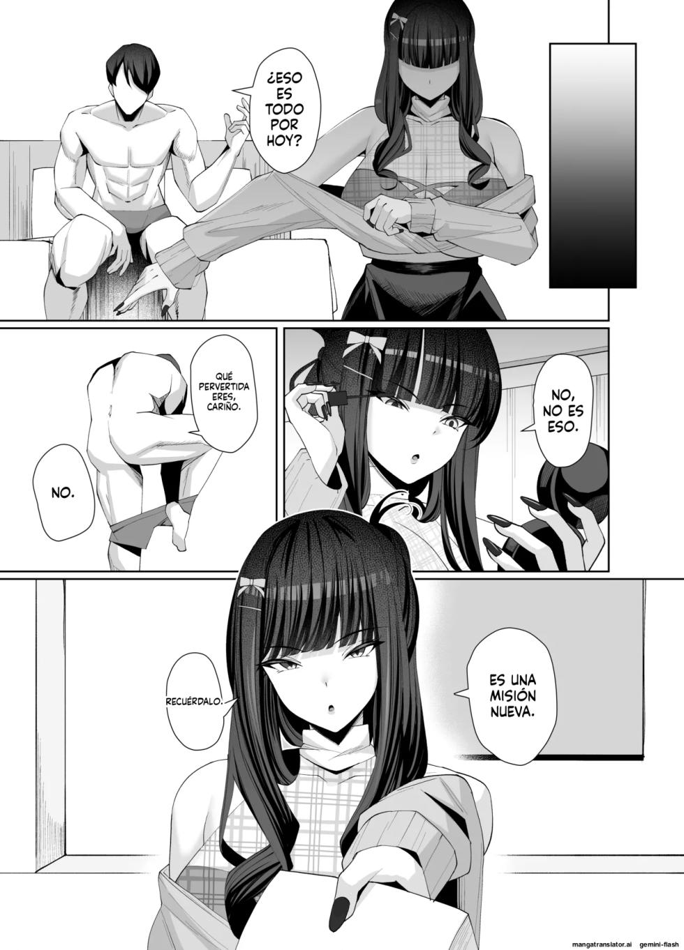 [Merenge Tenmondai (Kugurofu)] D no "D" wa Dosukebe no D (Goddess Of Victory:Nikke) [Spanish] [MTL] [Digital] - Page 16