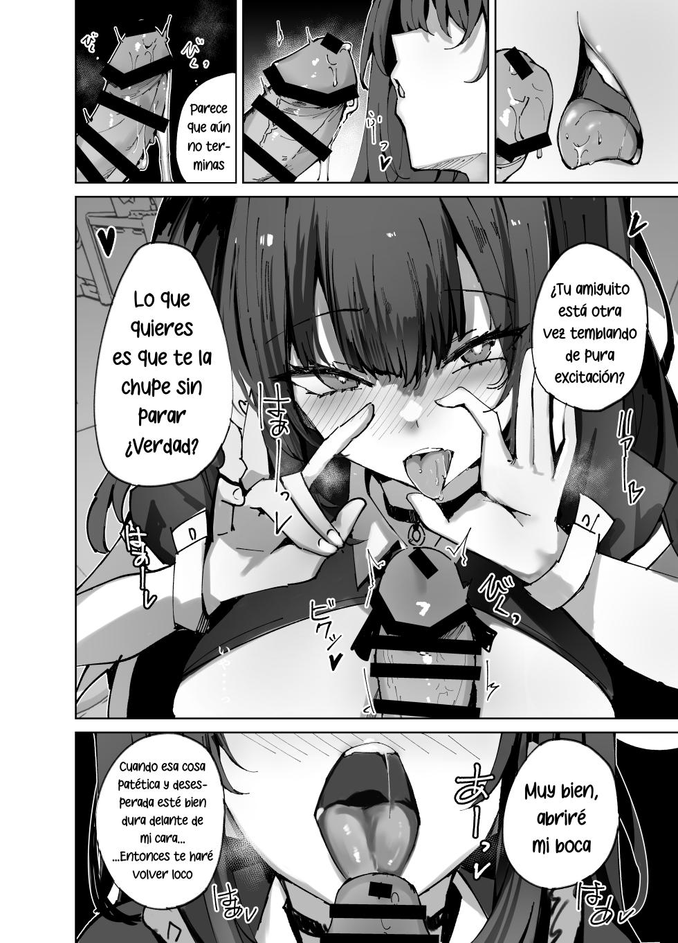 [Muoto Lab (Muoto)] Namaiki Maid ni Kakushiteta Ecchi na Hon ga Mitsukatte Baka ni Sarenagara Ecchi Suru Hanashi.｜La Historia De Cómo Me Acosté Con La Maid Insolente Después De Que Encontró Mis Libros Eróticos Escondidos Y Se Burló De Mí. [Spanish] [Blacklabel Scan] [Digital] - Page 12
