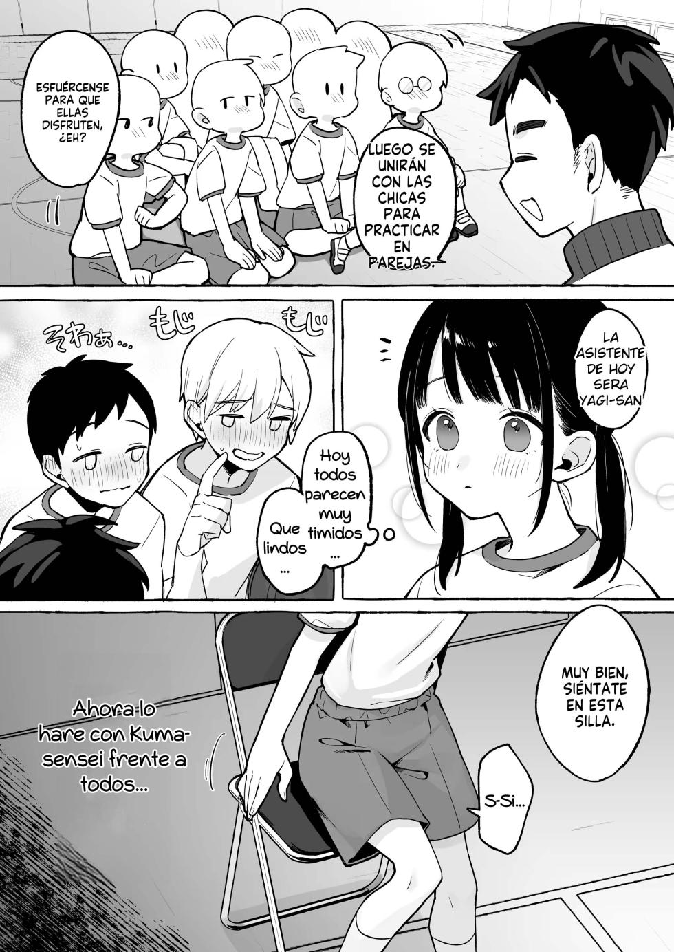 [Omochi Fry-ya-san (Mochizaki Panko)] Hotai no Jikan ~Minna no Mae de Sensee to xxx o shimasu~｜Clases de Ed. Física ~Ahora voy a tener Sexo Frente a todos con el Sensei de educación física~ [Spanish] [Me Banearon x P3NDEJ0] - Page 6