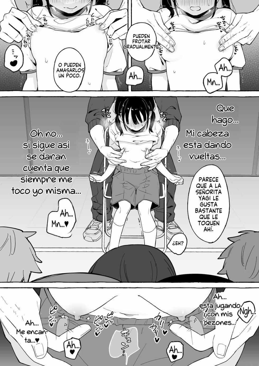 [Omochi Fry-ya-san (Mochizaki Panko)] Hotai no Jikan ~Minna no Mae de Sensee to xxx o shimasu~｜Clases de Ed. Física ~Ahora voy a tener Sexo Frente a todos con el Sensei de educación física~ [Spanish] [Me Banearon x P3NDEJ0] - Page 9