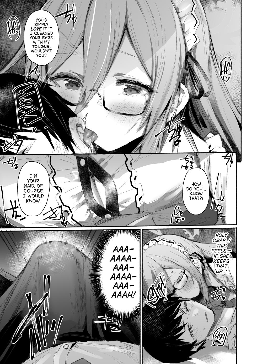 [Rev3 (Monchan rev3)] Extra Service Shuujitsu Mitchaku Noukou Houshi | Extra Service: Tender Loving Care, All Day Long (Blue Archive) [English] [head empty] [Digital] - Page 6