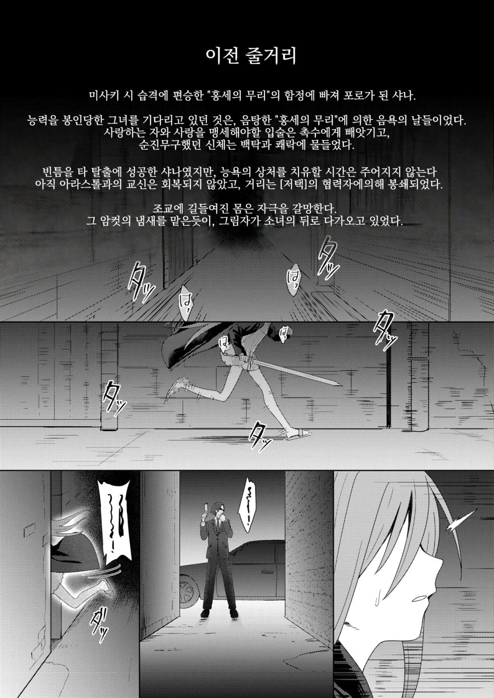 [Sojou no Kuuran (Ariuo)] Jokugan no Kobite | 욕안의 교태녀 (Shakugan no Shana) [Korean] [Digital] - Page 3