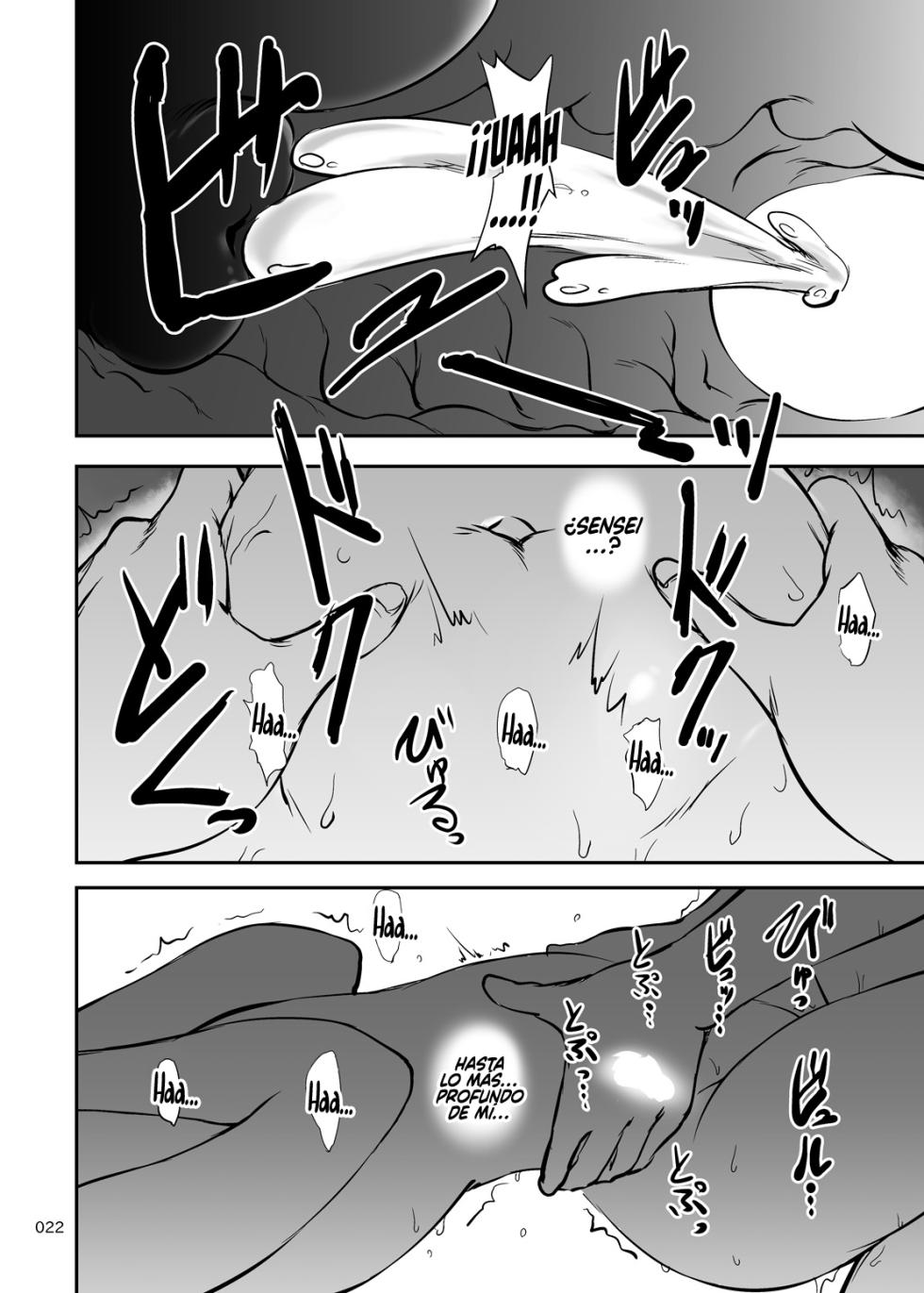 [Kajimura Market (Kajimura Kajima)] Gokan Shoumi (Blue Archive) [Spanish] [Rakuen Translations] [Digital] - Page 21