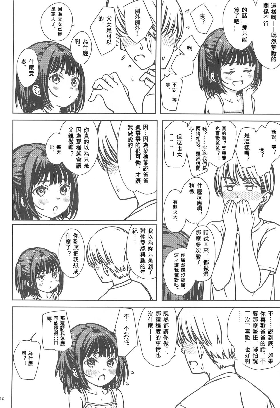 (C106) [Super Flat Lolinitron (Focke Wolf)] Watashi no Suki na no wa, Dare yori mo Watashi o Suki na Hito. [Chinese] - Page 8