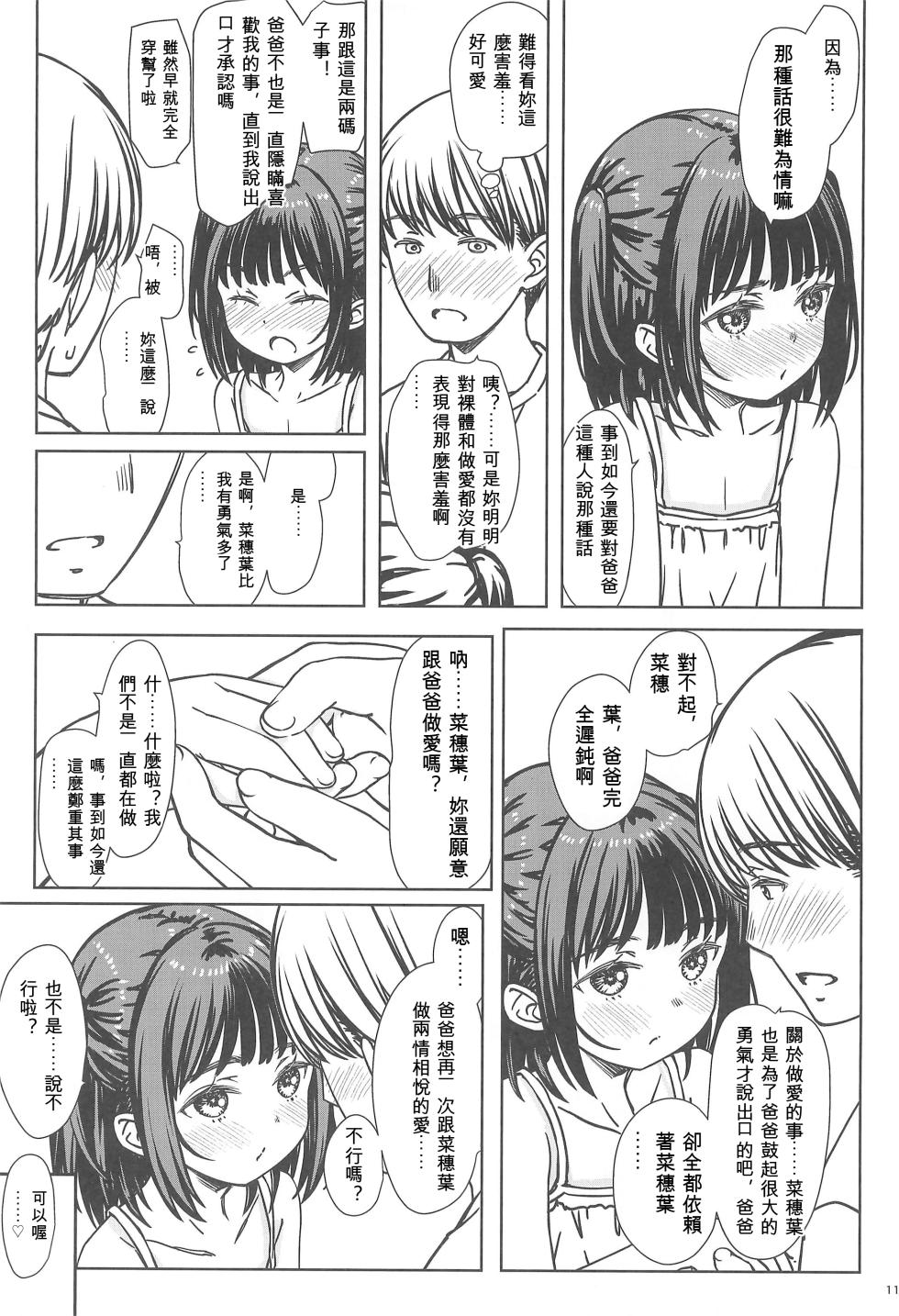 (C106) [Super Flat Lolinitron (Focke Wolf)] Watashi no Suki na no wa, Dare yori mo Watashi o Suki na Hito. [Chinese] - Page 9