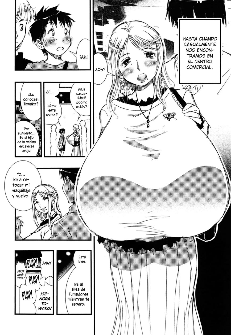 [Matsuyama Seiji] 56-sai Bust 256cm Danchizuma Ookiku Tareta Jukujo no Chibusa... Boku wa Kono Hito de Doutei o Sotsugyou Shita. | La madura ama de casa de 56 años y un busto de 256 [Spanish] - Page 33
