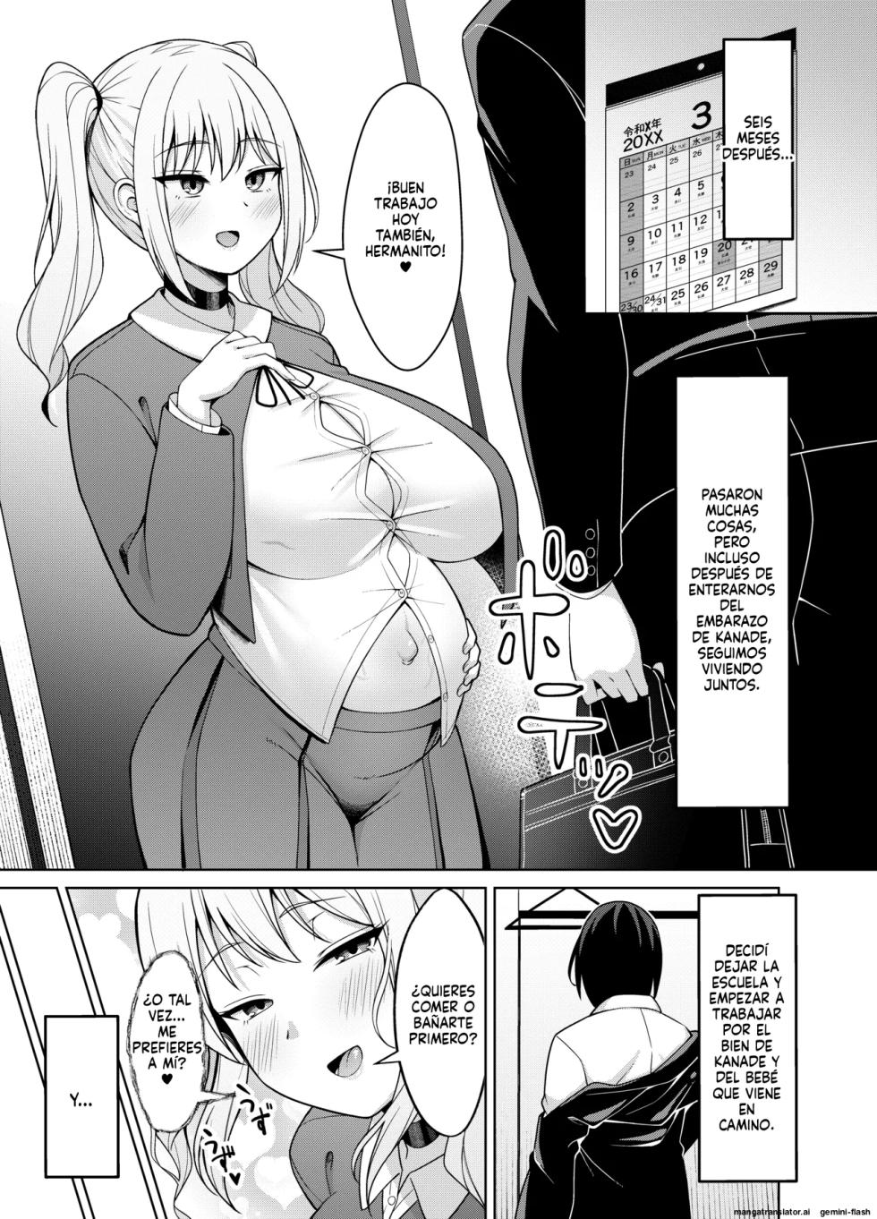 Ani Love Kou Shitsudo Chounyuu Imouto ni Semararete Haramasechau Hanashi (Spanish) (MTL) - Page 29