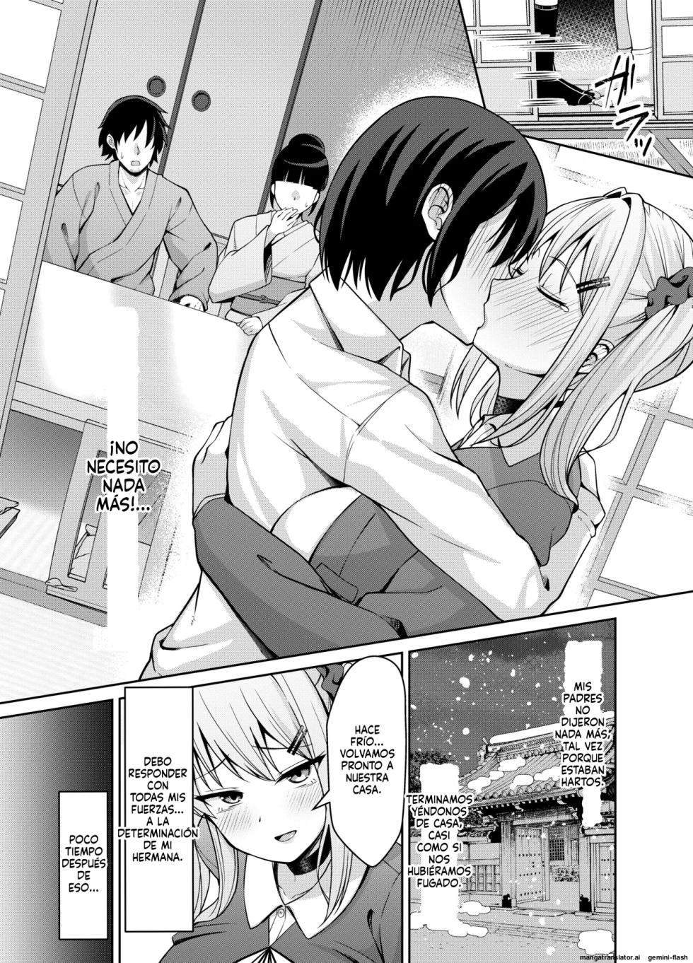 Ani Love Kou Shitsudo Chounyuu Imouto ni Semararete Haramasechau Hanashi (Spanish) (MTL) - Page 39