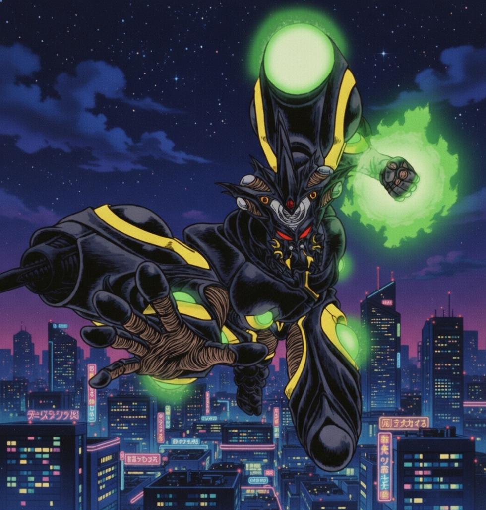 Guyver manga colored  AI - Page 9