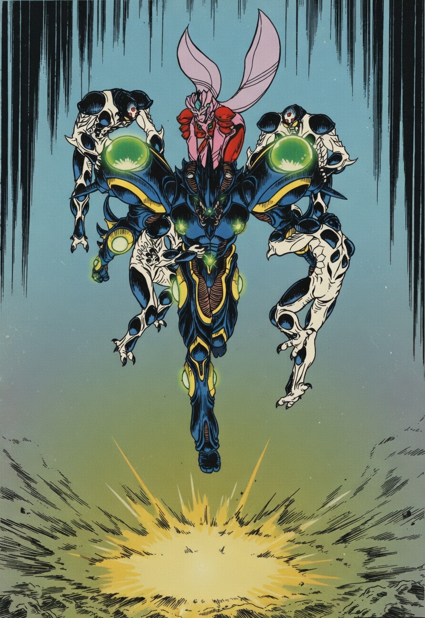 Guyver manga colored  AI - Page 17