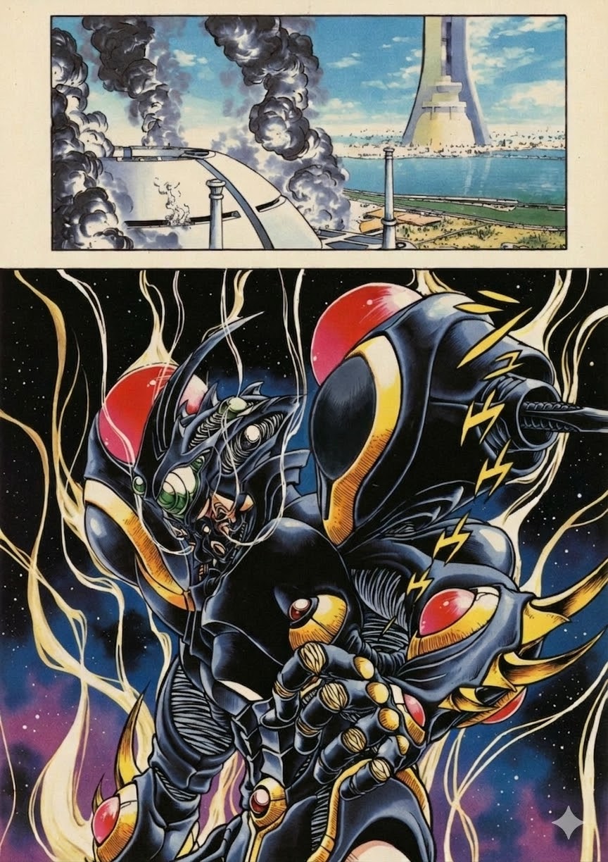 Guyver manga colored  AI - Page 20