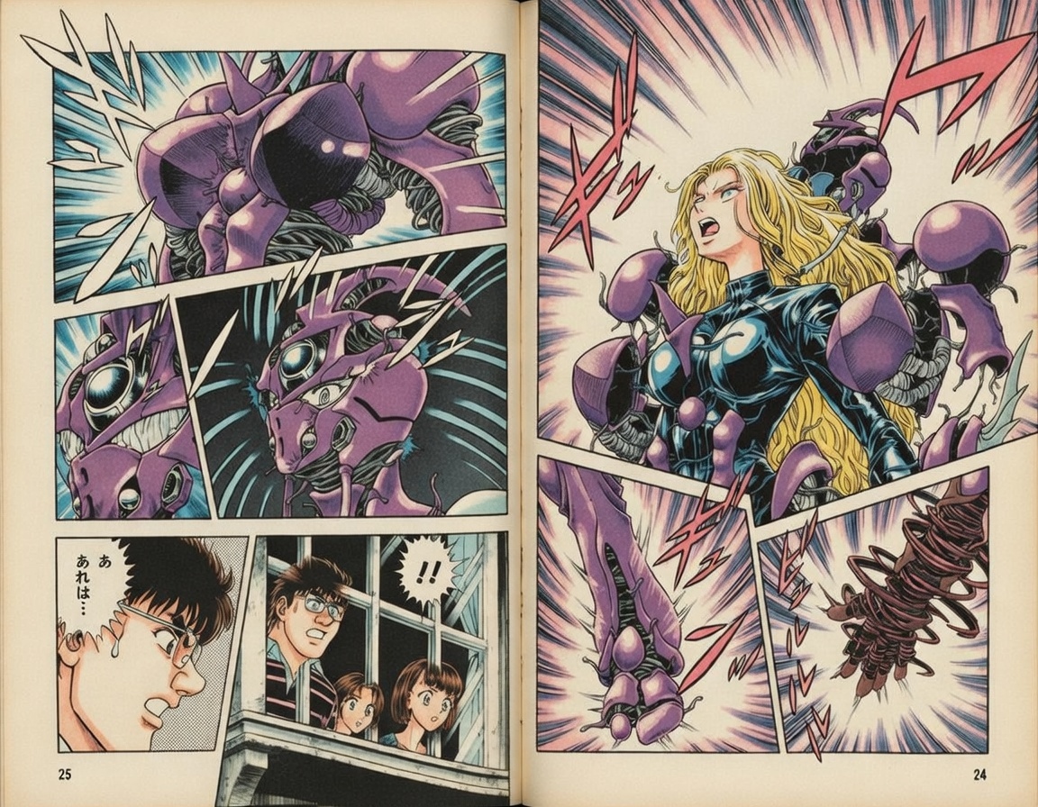 Guyver manga colored  AI - Page 31