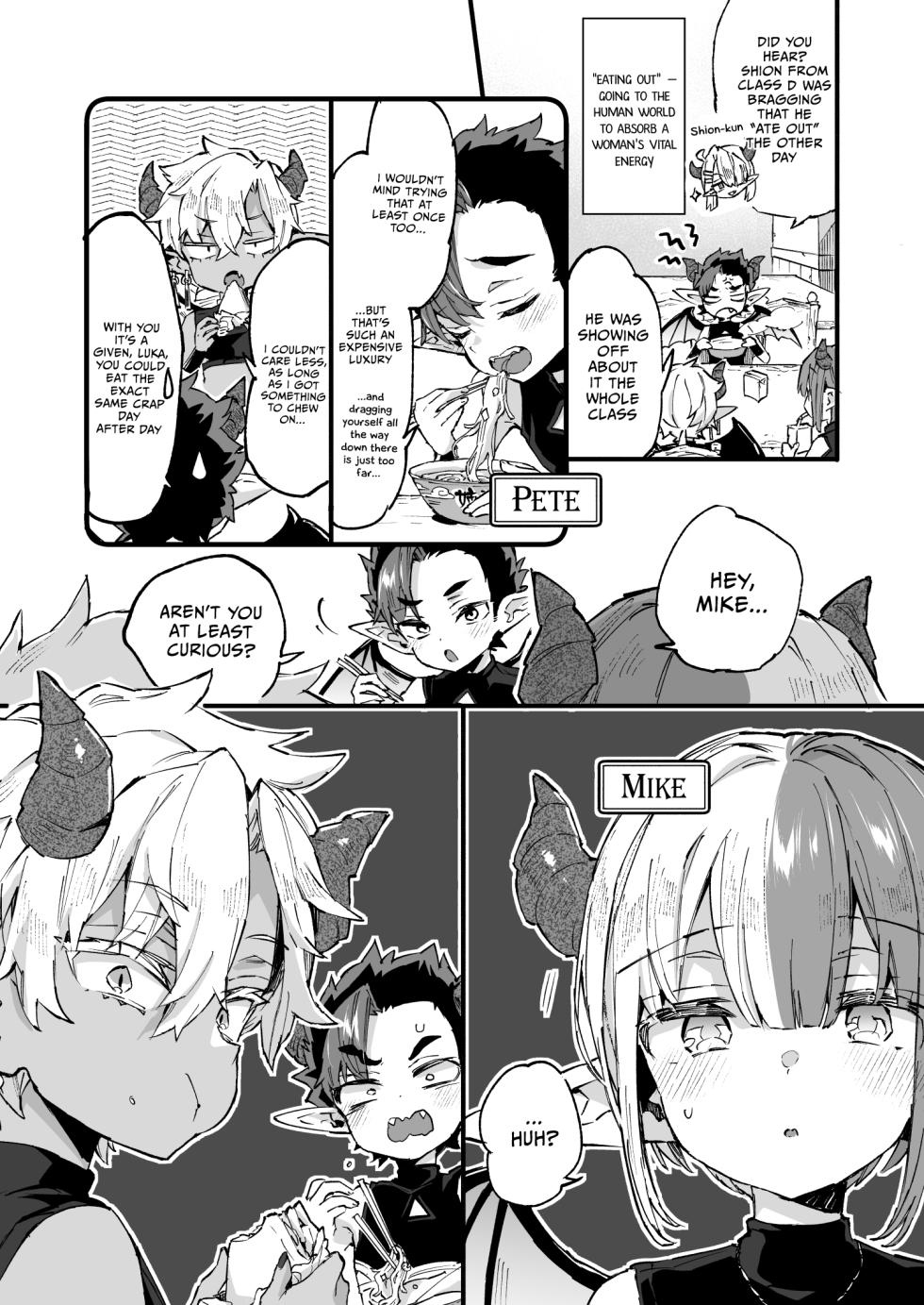 [Koniro Drops (Morishima Kon)] Incubus-kun wa Manpuku o Shiranai | The Incubus Knows No Satiety [English] [COHQ] [Digital] - Page 7