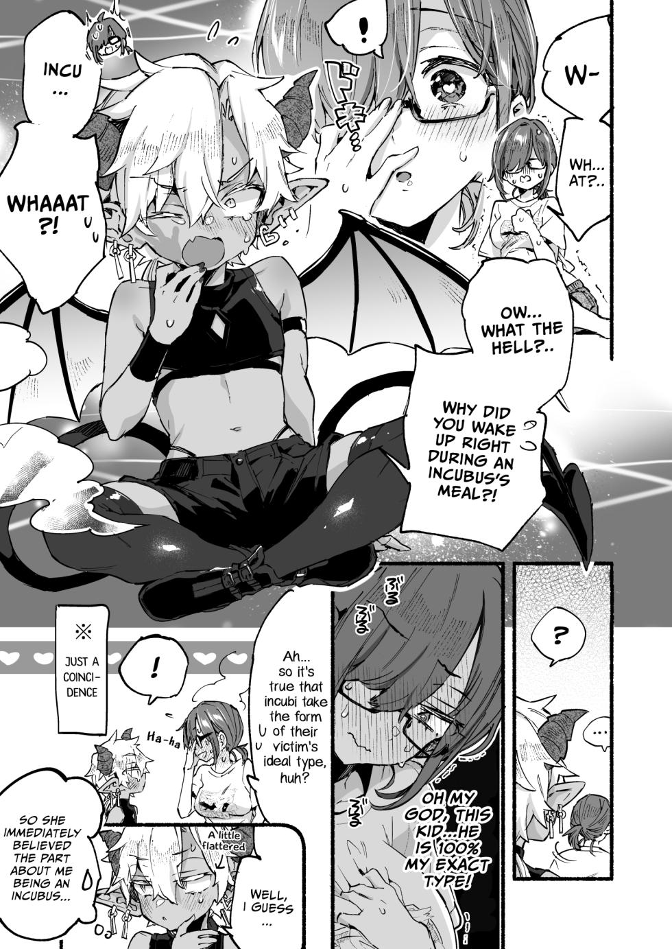 [Koniro Drops (Morishima Kon)] Incubus-kun wa Manpuku o Shiranai | The Incubus Knows No Satiety [English] [COHQ] [Digital] - Page 12