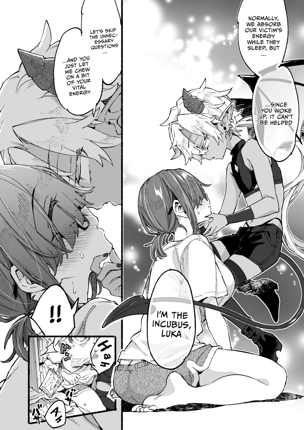 [Koniro Drops (Morishima Kon)] Incubus-kun wa Manpuku o Shiranai | The Incubus Knows No Satiety [English] [COHQ] [Digital] - Page 13