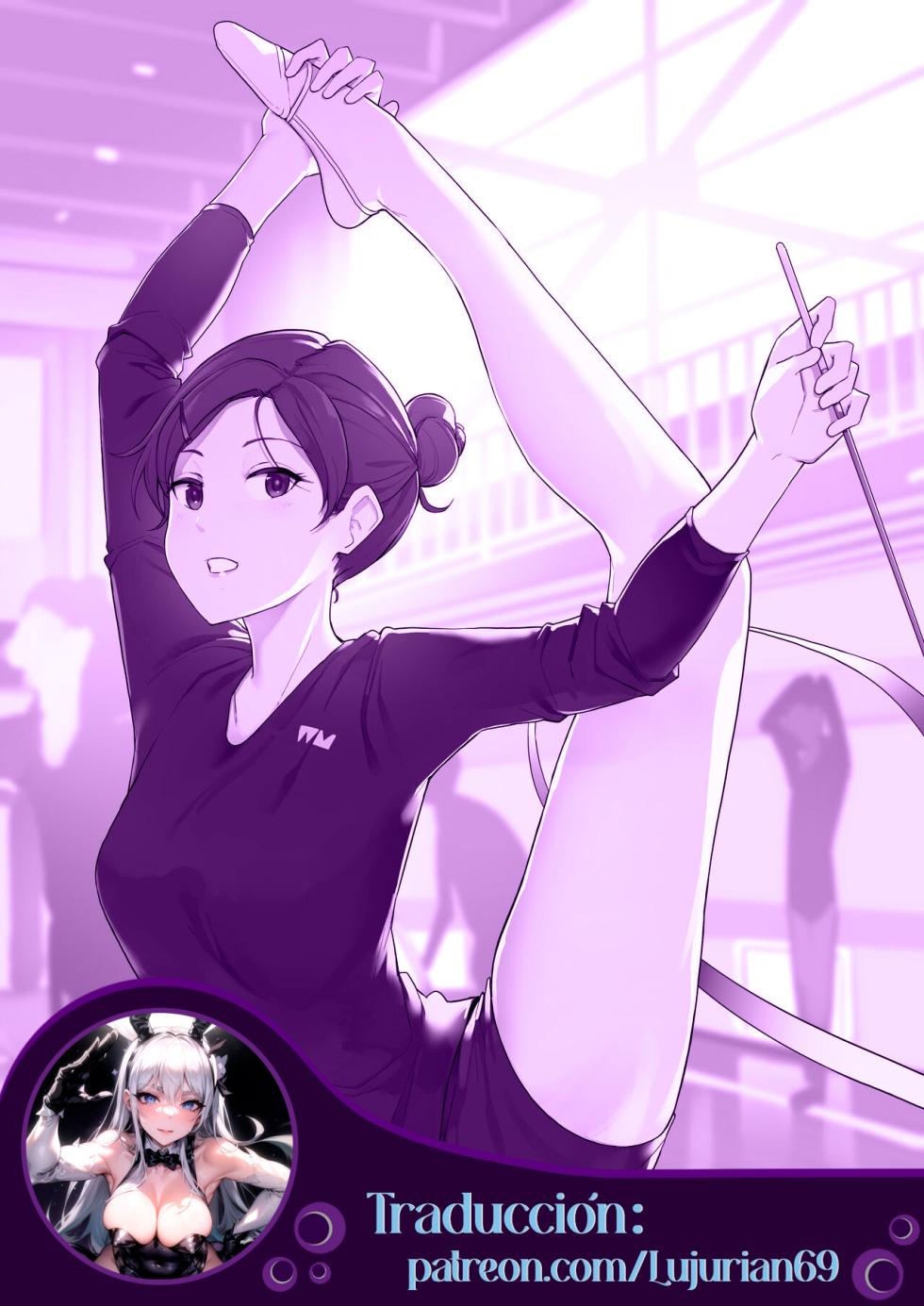 La gimnasta rítmica aprovecha al máximo su flexibilidad durante el sexo - Page 1