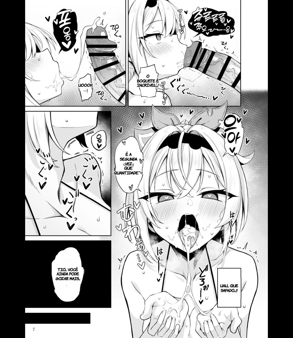 [Mugieru Koubo (Yuu.)] Mesugaki Gozaru | (Kazama Iroha) (TR-15) [Portuguese-BR] [Digital] - Page 9